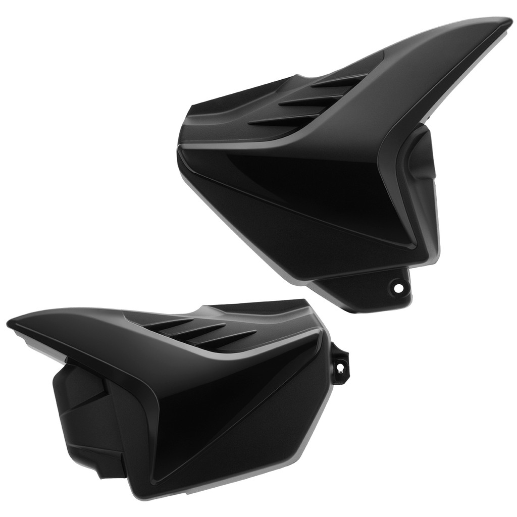 Par Tampa Lateral Pro Tork Mod Original Compativel C/ Moto Fan 150 2011 2012 Resistente aos Raios UV