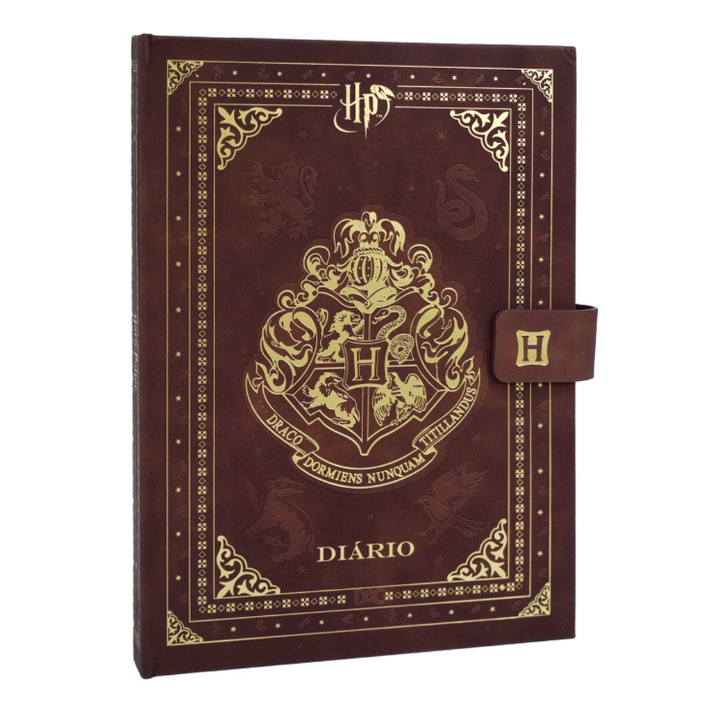 Caderno Diário para Journal 80 fls Harry Potter - DAC