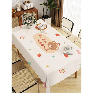 Toalha de mesa impermeável à prova de óleo descartável Anti-escaldante toalha de mesa retangular doméstica pele de corde