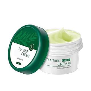 Creme Facial com Óleo de Tea Tree AKARY para Pele Oleosa, Hidratante Facial Extra Suavizante e Nutritivo, Não Oleoso, Re