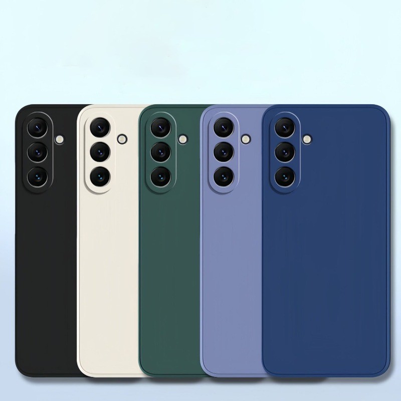 Ultra Fino Fosco Macio Silicone Caso Para Samsung Galaxy A07 A17 A27 A37 A57 A06 A16 A26 A36 A56 4G 5G Doce Cor Capa Pár