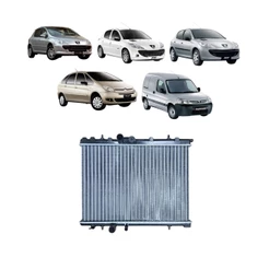 RADIADOR PEUGEOT 206 207 HOGGAR 1.0 1.4 1.6 2001 2002 2003 2004 2005 2006 07 08 09 2010 2011