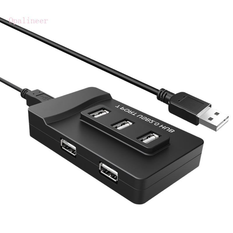 Opalineer USB2 0 Adaptador Multi USB Splitter Extender Acessórios Computador 1 Para 7 Portas Expansor Múltiplo