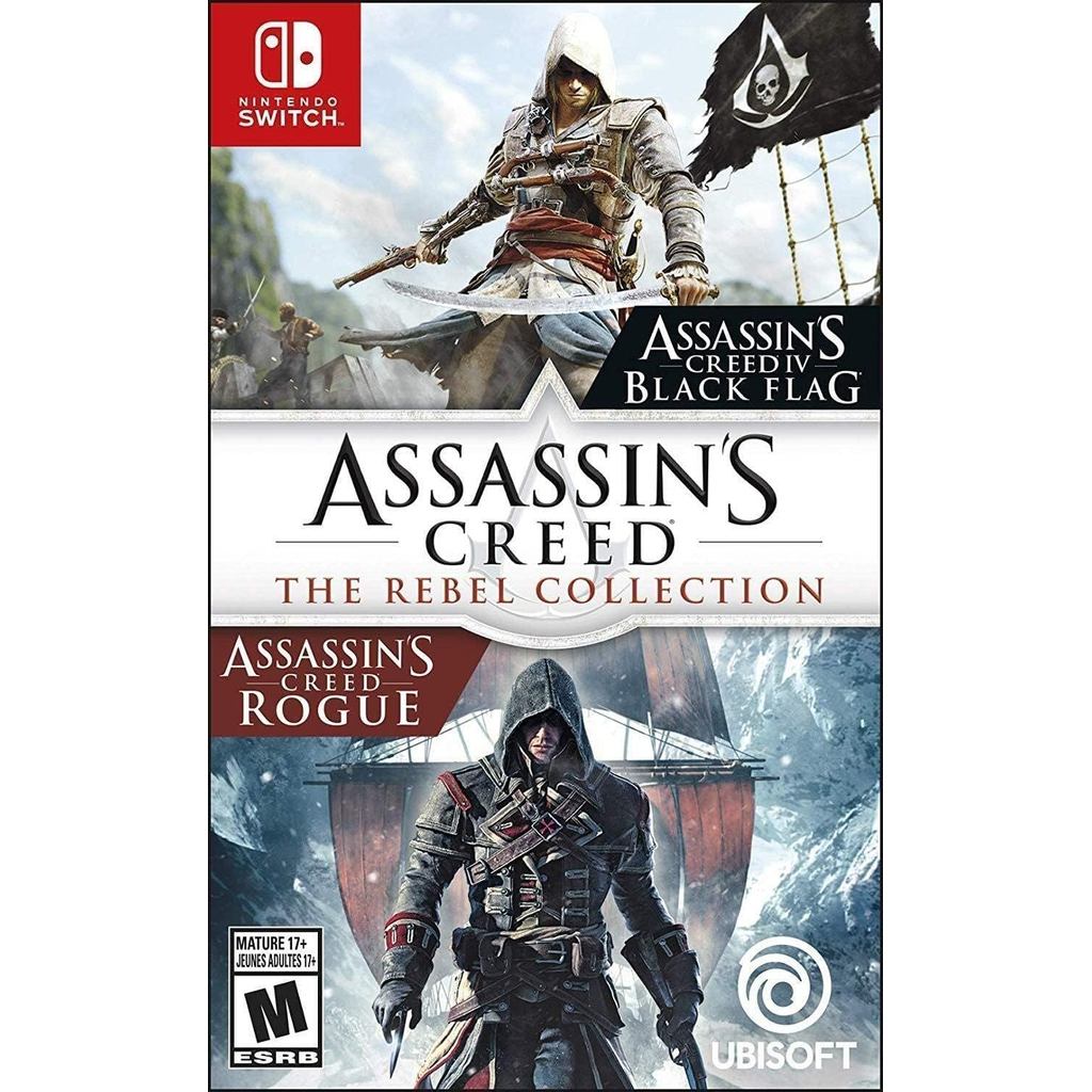 Assassin's Creed The Rebel Collection Switch Midia Fisica