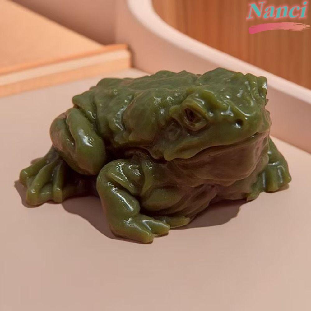 NANCI Frog Squeeze , Brinquedo De Simulação De Sapo Para Alívio Do Estresse , Brinquedos Complicados E Pegajosos Engraça