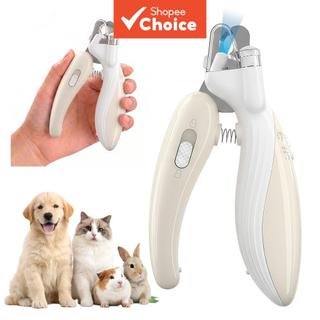 Cortador De Unhas LED Para Animais De Estimação Com Moedor Elétrico Cães E Gatos
