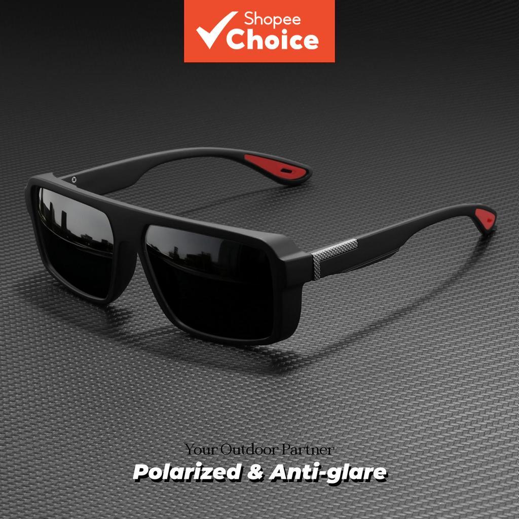 Óculos De Sol Esportivos Polarizados Unissex Uv400 Anti-Reflexo Conforto Ajuste Pesca Ao Ar Livre Condução Viagem Diária