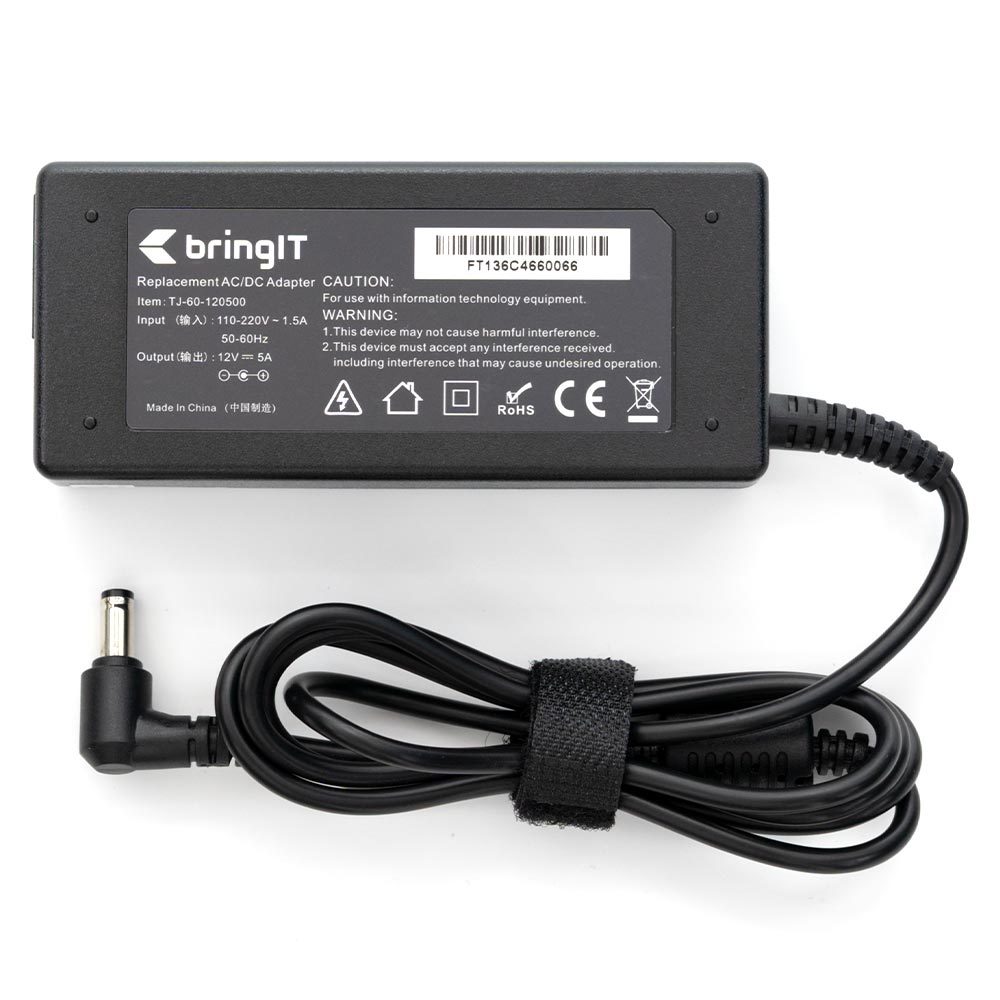 Fonte Chaveada 12V 5A 60W Plug P4 Para Câmeras e Fitas LED
