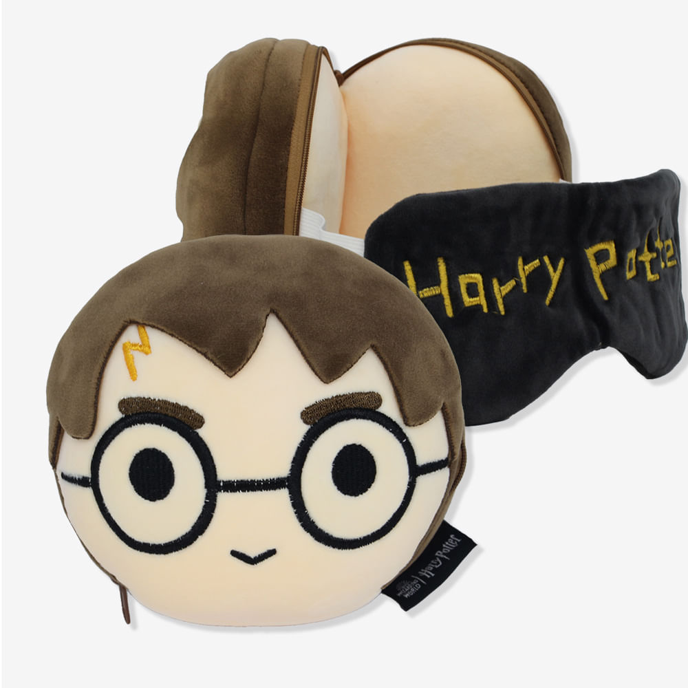 Máscara de Dormir com Almofada Harry Potter
