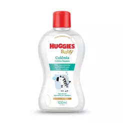 Colônia Huggies para Bebê Extra Suave Hipoalergênica 100 ml