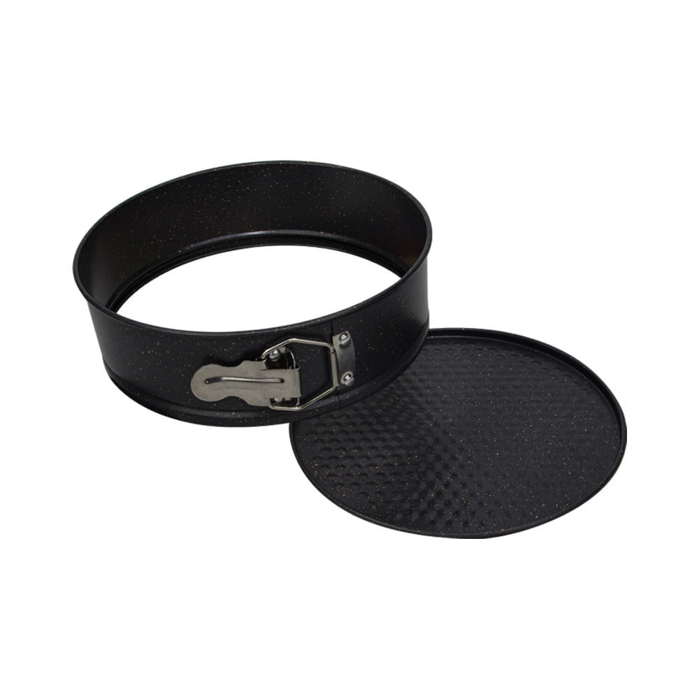 Forma Redonda Fundo Removivel Essence 26,5cm Spicy Preta