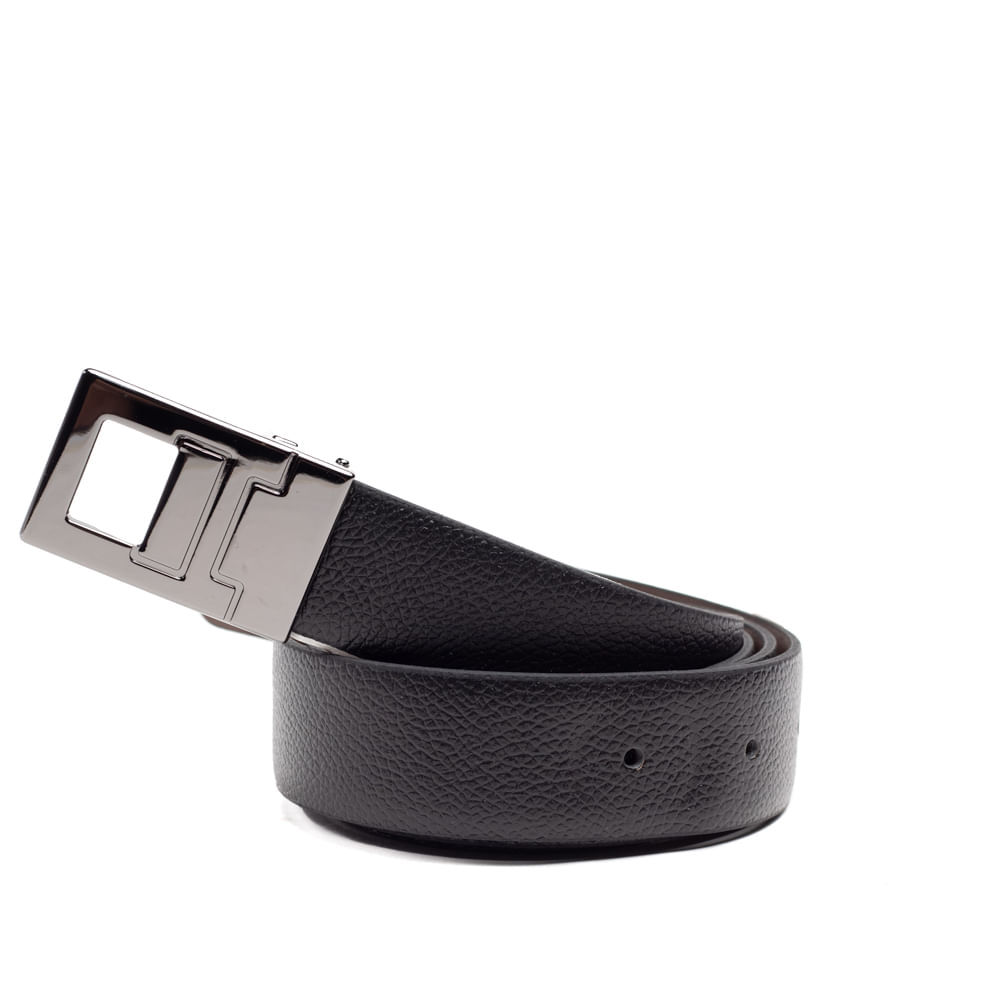 Cinto Masculino Fasolo G020144 Preto-café