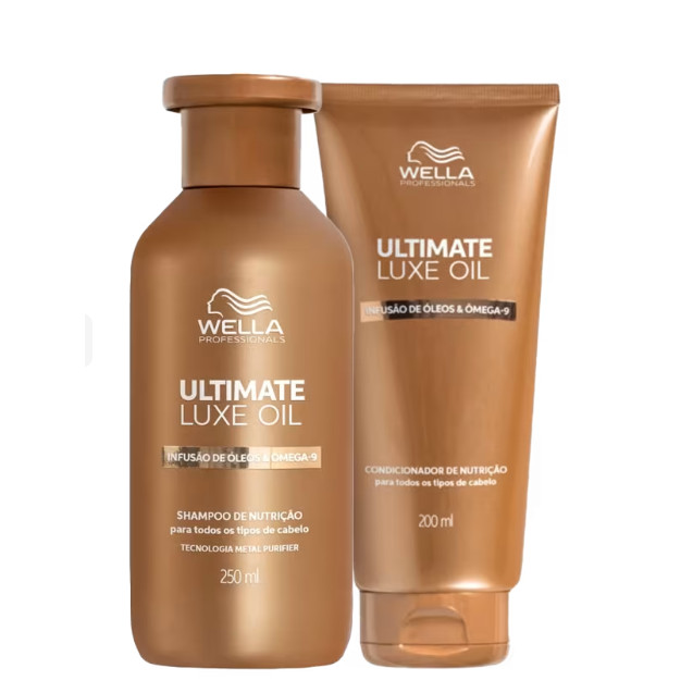Kit Wella Professionals Ultimate Luxe Oil Duo (2 Produtos)
