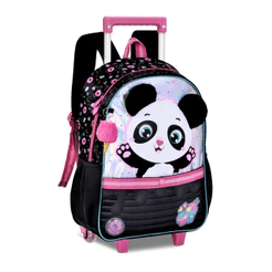 Mochila de Rodinhas Infantil Pandinha - Clio Style