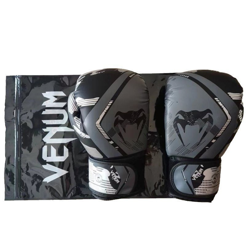 Caixa luvas de boxe das mulheres dos homens Sanda luvas de treinamento de luta adulto saco de boxe Muay Thai luta luvas