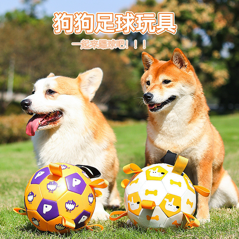 Brinquedo para animais de estimação bola cão ao ar livre brinquedo para animais de estimação voz inflável futebol cão br
