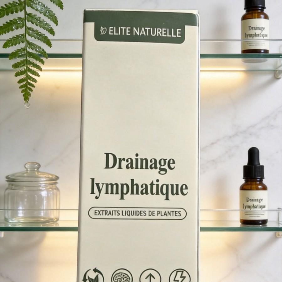 Estoque pronto Envio rápido Estoque pronto Gotas de drenagem linfática 60ML TK Fonte de venda quente Vendas diretas da f