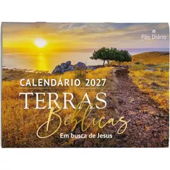 Calendário de Parede 2027 | Terras Bíblicas