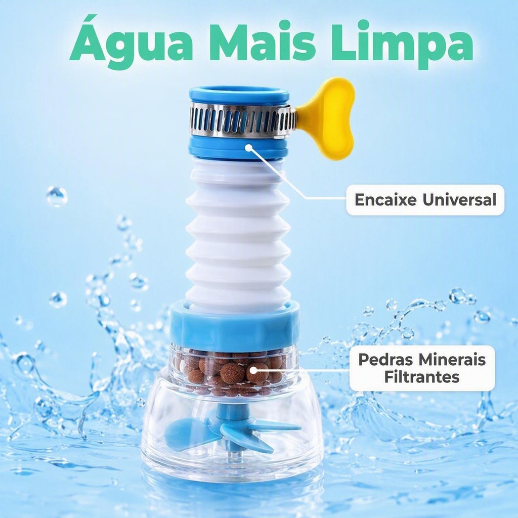 1/2/5 Peças Chuveirinho Bico Retrátil Giratória 360° Filtro De Água Arejador Torneira Promoção — R$ 10,29 na Shopee