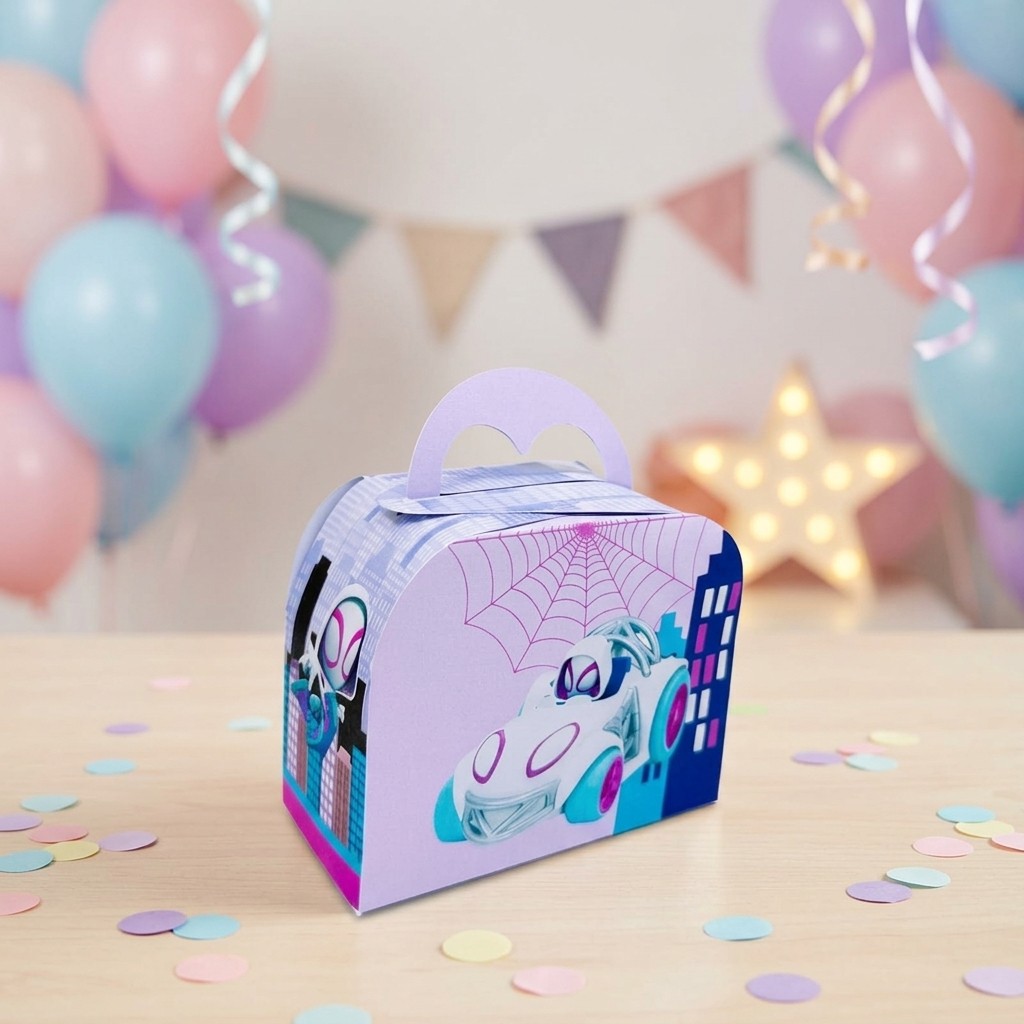 Caixa Bolsinha Mulher Aranha Spidey Kit Festa para Decoração  Lembrancinha de Aniversário