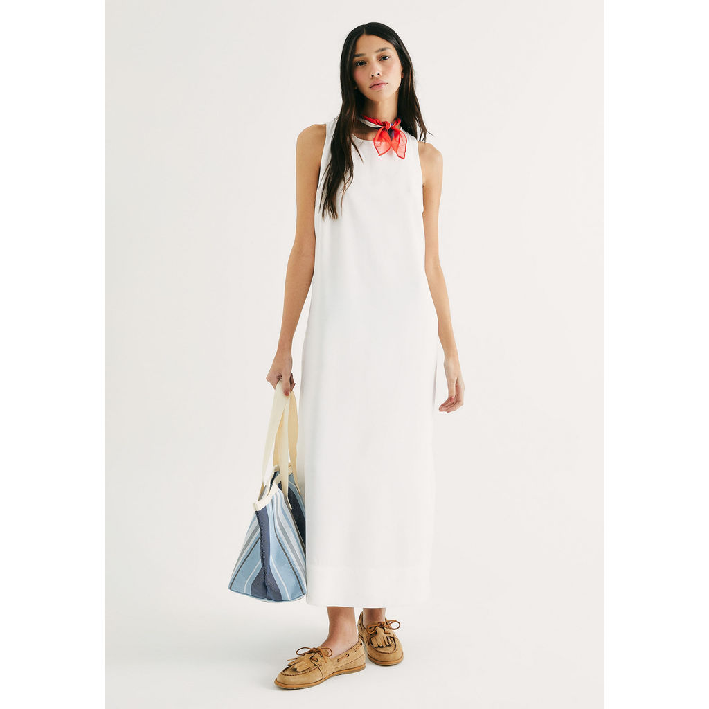 Vestido Midi Peach Touch Evasê