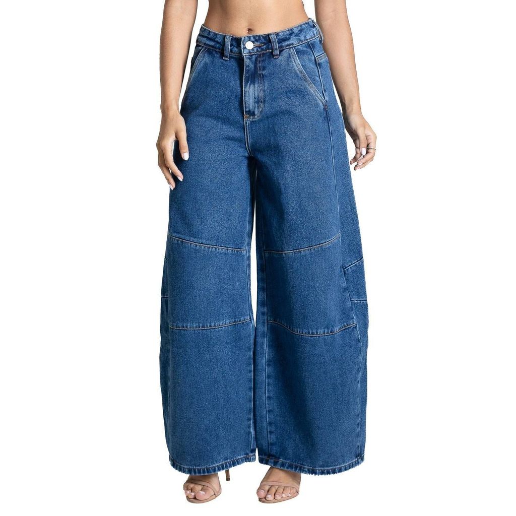 Calça Jeans Sawary Balloon - 283825 AZUL
