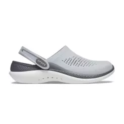 Sandália crocs literide 360 clog light grey/slate grey