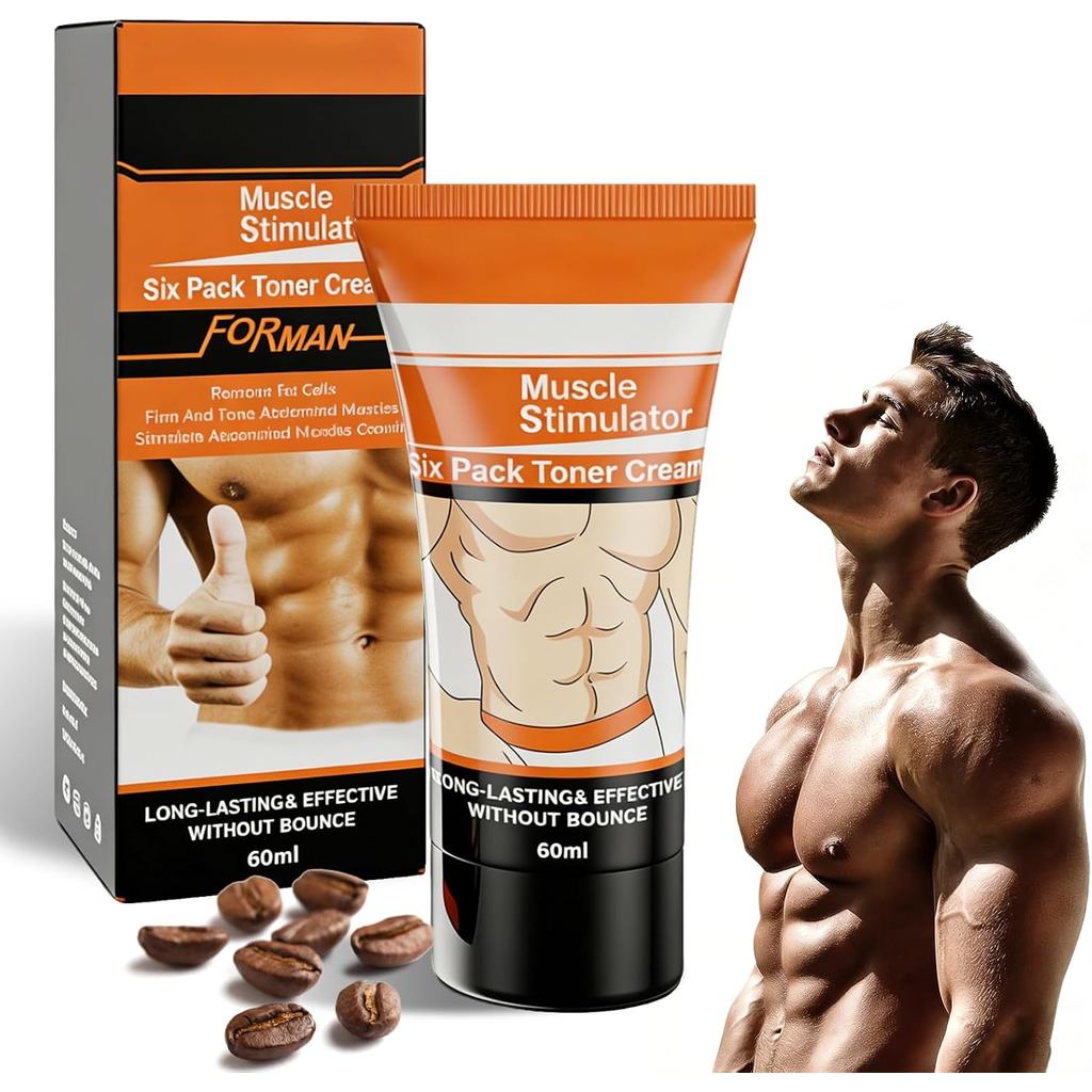 Creme para músculos abdominais, creme para queimar gordura, creme para combater a celulite, creme para modelar o abdómen