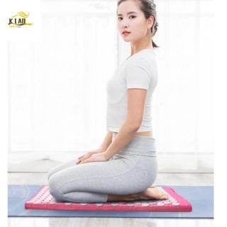 Tapete De Acupressão Para Ioga KLAOSD , Conjunto De Travesseiros Relaxantes , Massagem E Travesseiro De Almofada