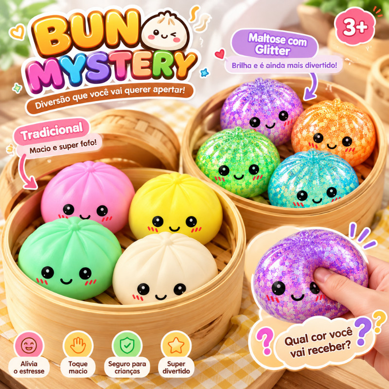 Lançamento Dumpling Squishy Slow Rising Colorido Macio Brinquedo Fidget