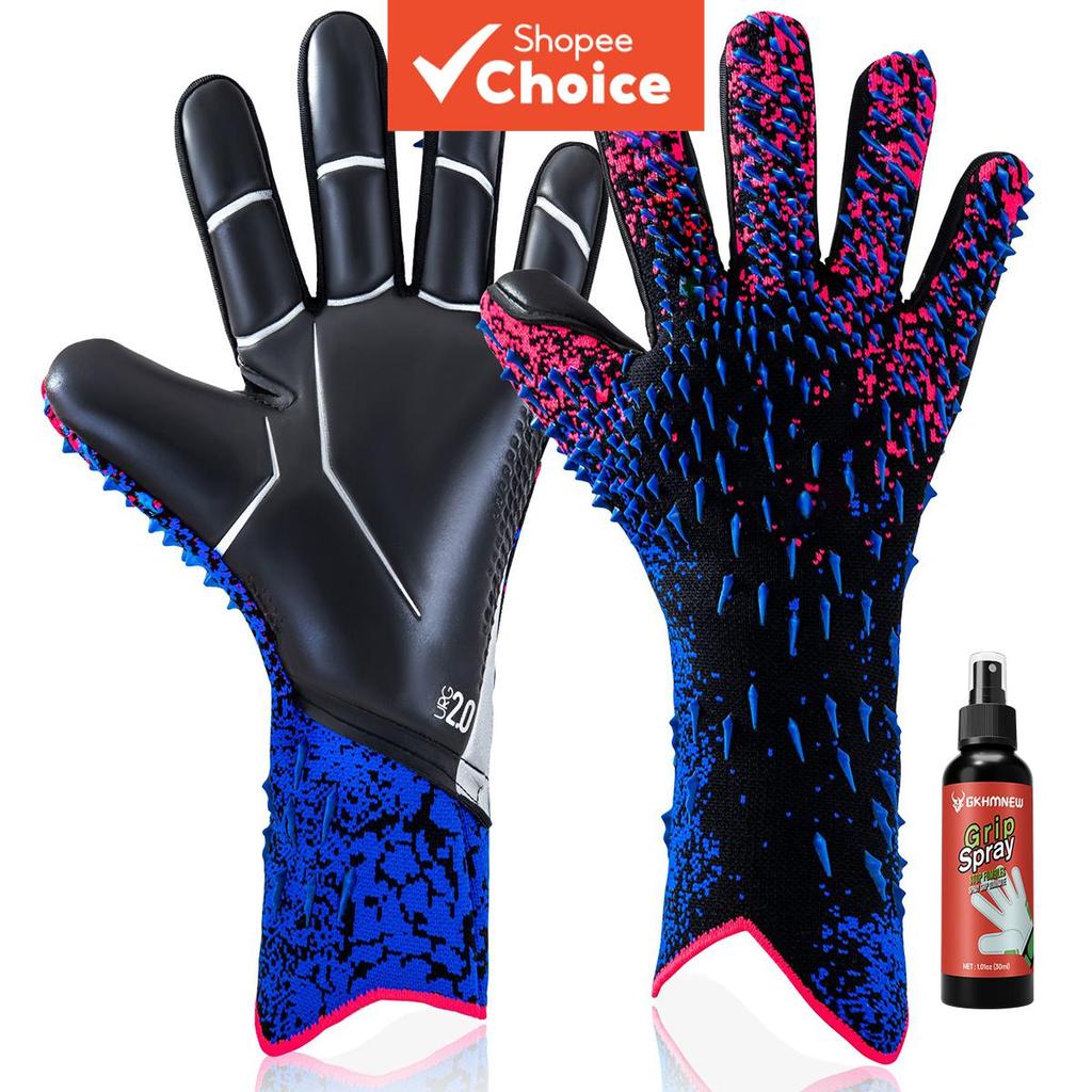 Luvas de Goleiro de Futebol Antiderrapantes, de Alto Desempenho e Respiráveis para Jovens e Adultos