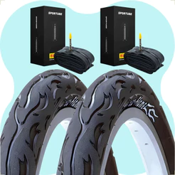 Par Pneu Bicicleta Kenda Flame Aro 29 2.125 Balão + camaras de ar Pirelli 29 Bico Fino freeride grau