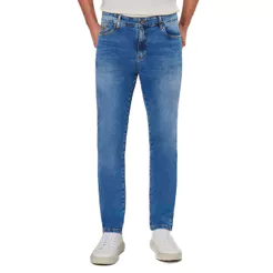 Calça Jeans Masculina Max Denim Slim Azul Escuro