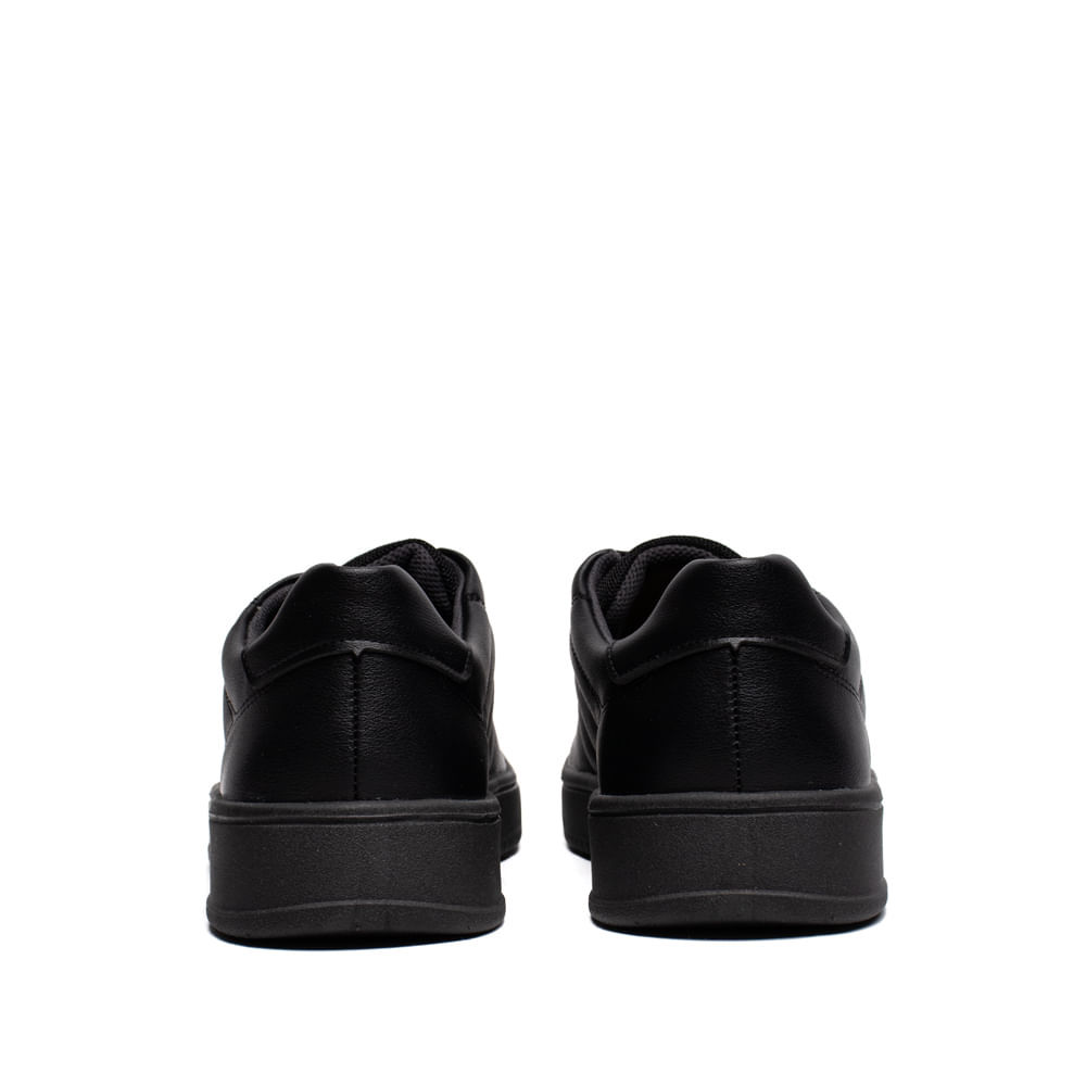 Sapatênis Masculino Pegada Casual Microfibra Preto · foto 2
