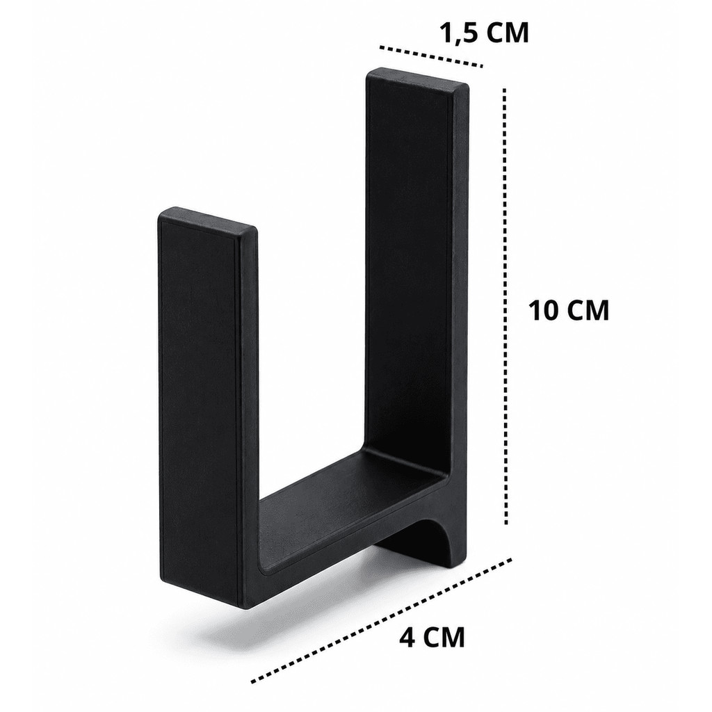 Suporte para Roteador e Modem de Parede Sem Furo Fita 3M Universal Organizador WiFi — imagem 2 de 2