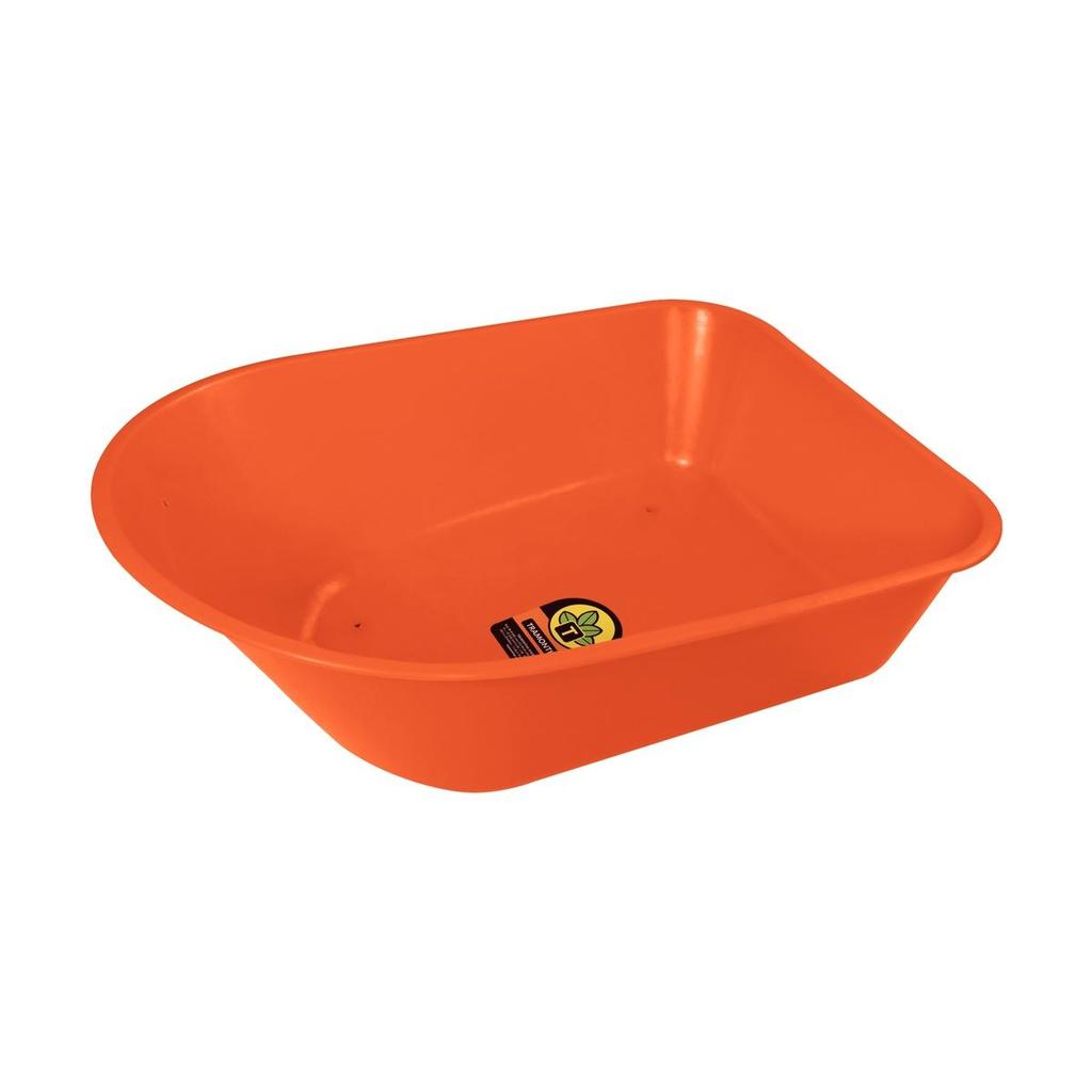 Caçamba Funda Tramontina 55L Plástico Laranja Resistente