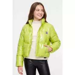 Jaqueta Puffer Juvenil Menina Beats Verde
