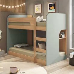 Beliche Montessoriano Baby Teen'S Casatema MadeiraOriginals Verde/Menta/Nature