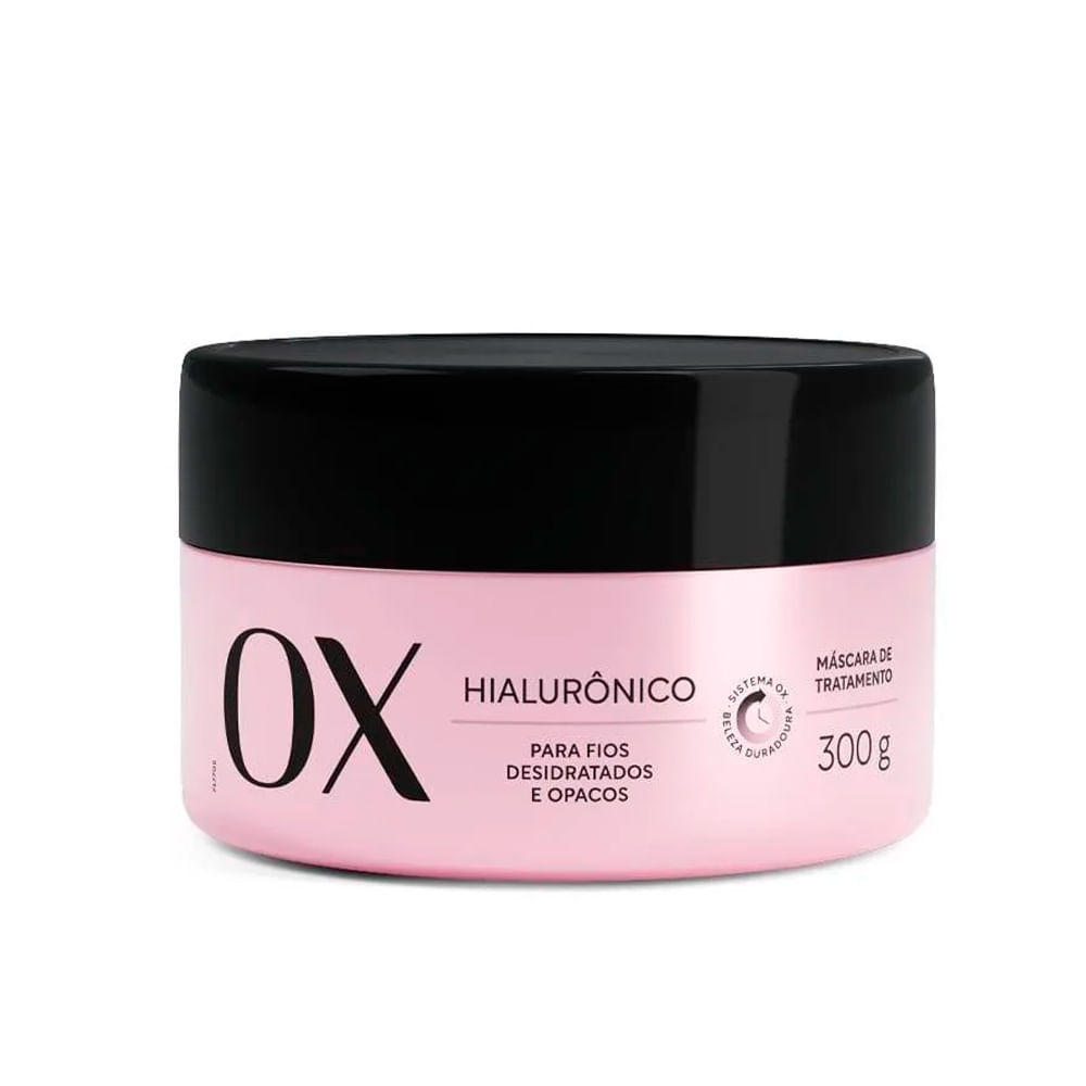 Kit Ox Shampoo 200ml e Condicionador Hialurônico 170ml Mais Máscara Ox Hialurônico 300g — imagem 2 de 2