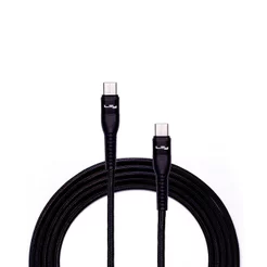 Cabo USB-C para USB-C nylon Preto 2m 100W C13P Lity
