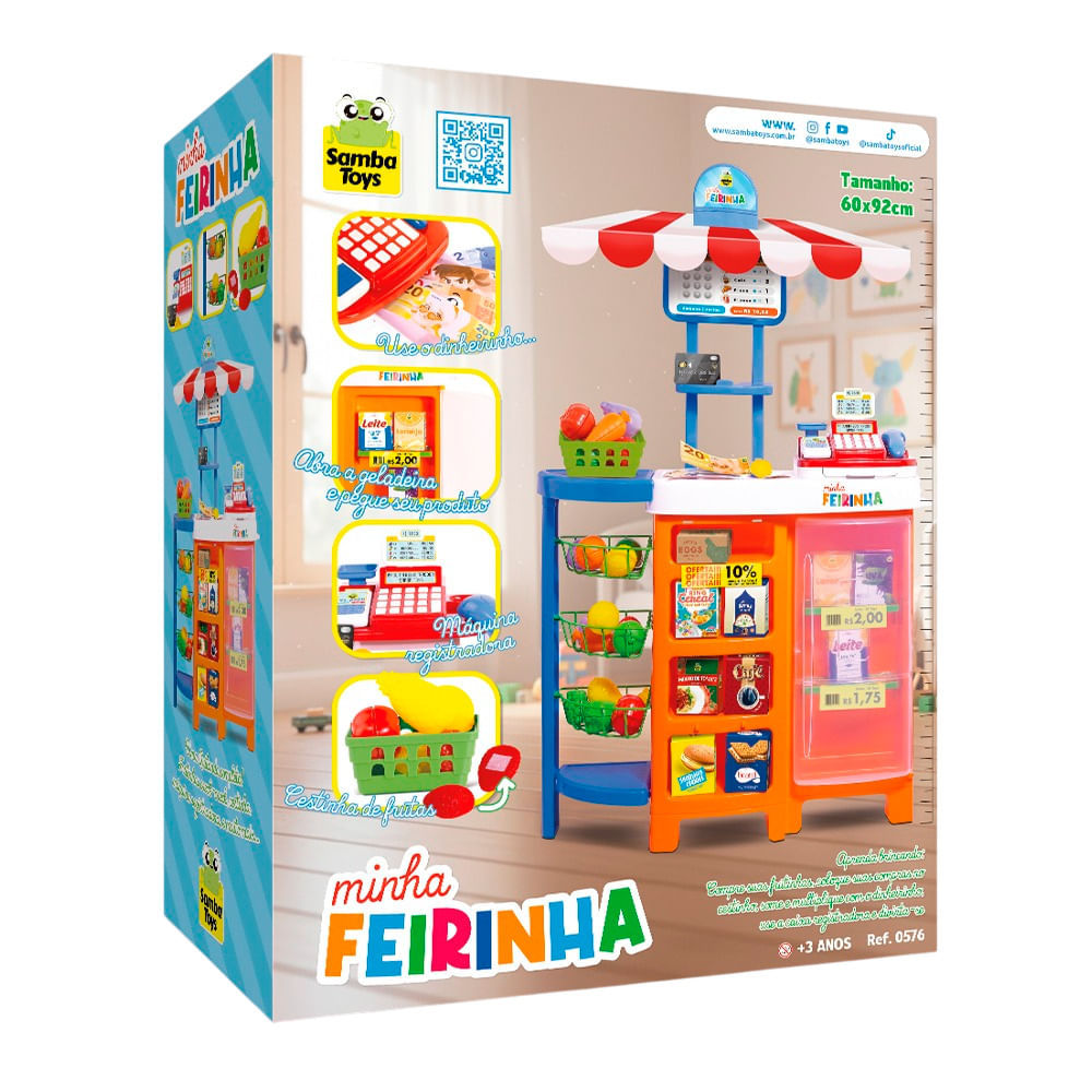 Minha Feirinha Divertida Samba Toys