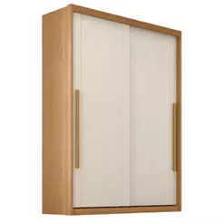 Guarda Roupas Casal 2 Portas de Correr 3 Gavetas 100% MDF Ravena