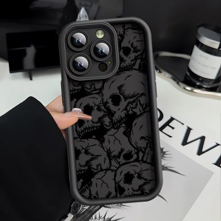 Softcase Anti-impacto silicone Padrão De Caveira Exclusivo Para Redmi NOTE 14 PRO K80 13C 14C Nota 13 12 11 POCO X7 F7 U em Oferta na Shopee