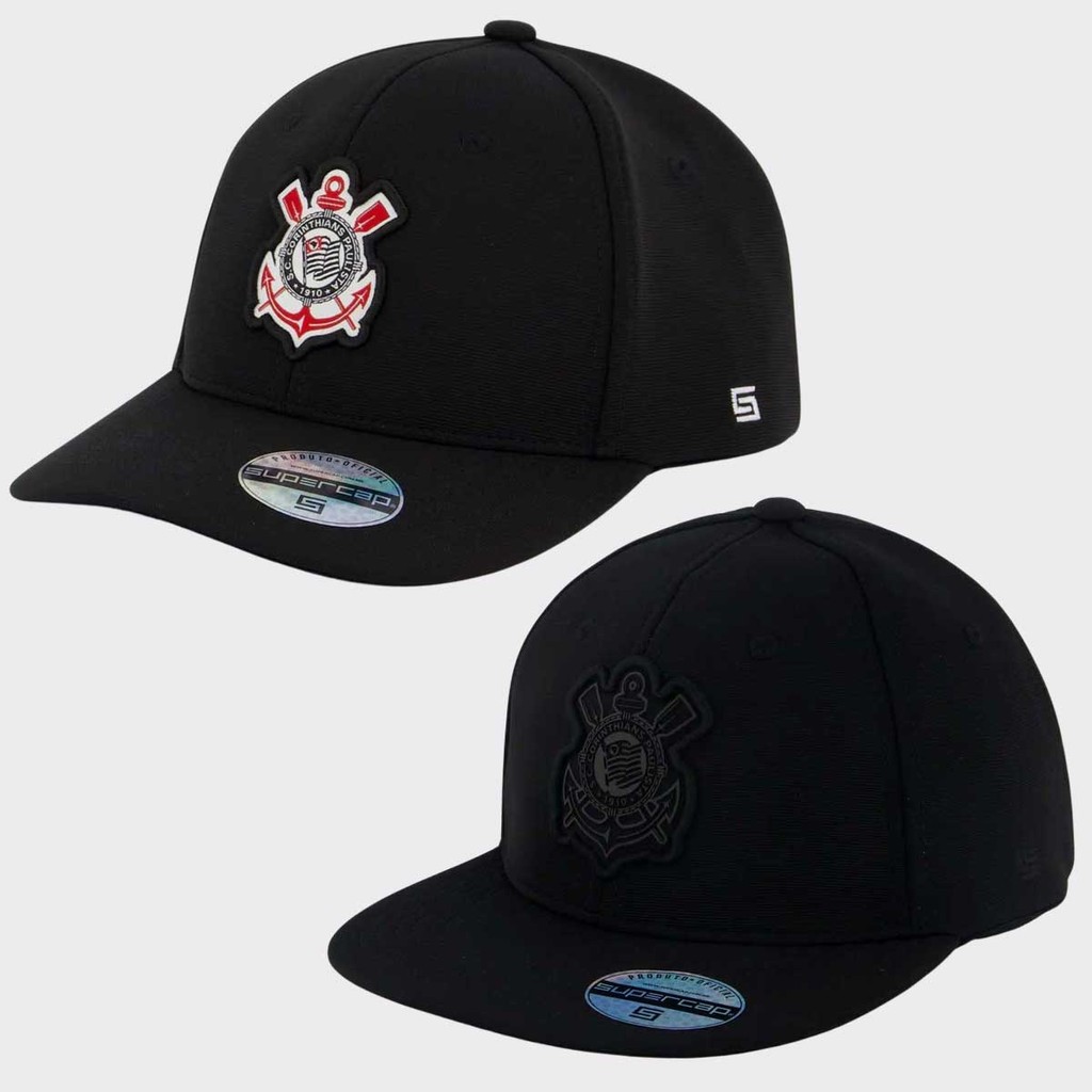 Kit com 2 Bonés Corinthians em Oferta na Shopee