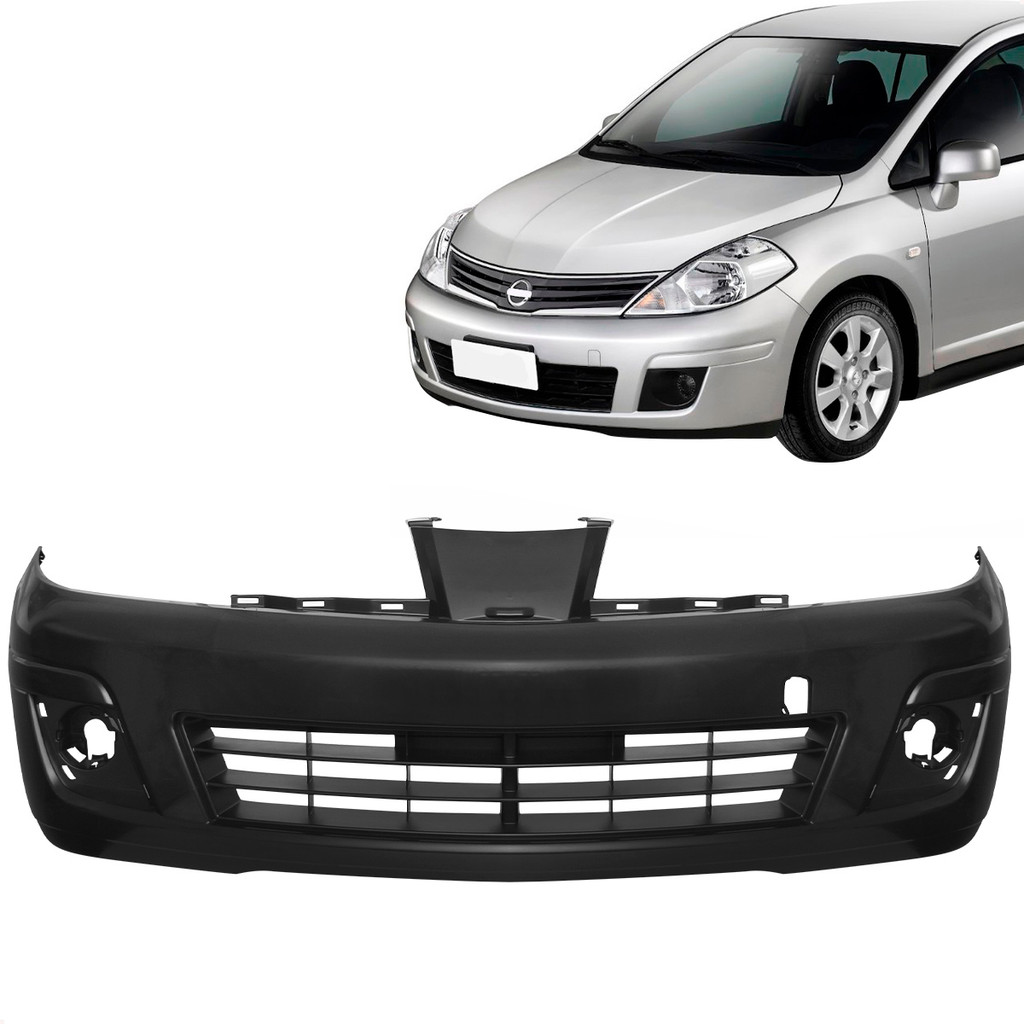 Parachoque Dianteiro Tiida 2008 2009 2010 2011 2012 2013 em Oferta na Shopee