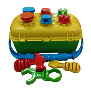 Maletinha de ferramentas de brinquedo com ferramentas Divplast em Oferta na Shopee