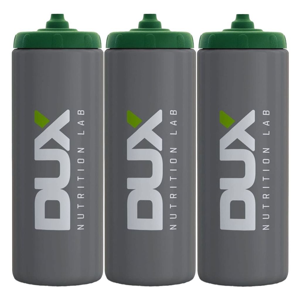 Kit 3X Squeeze Automática - 800ml Prata - Dux Nutrition em Oferta na Shopee