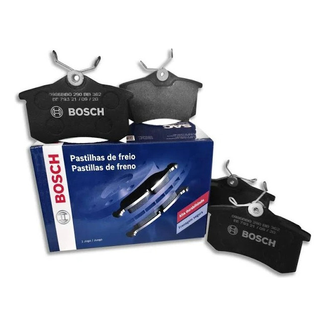 Pastilha Freio Traseira Bosch Renault Fluence Megane Scenic