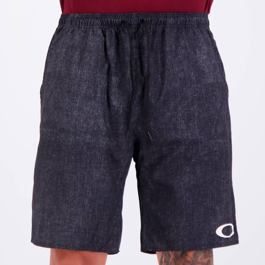 Bermuda Oakley Ellipse Trunkshorts 21 Preta em Oferta na Shopee