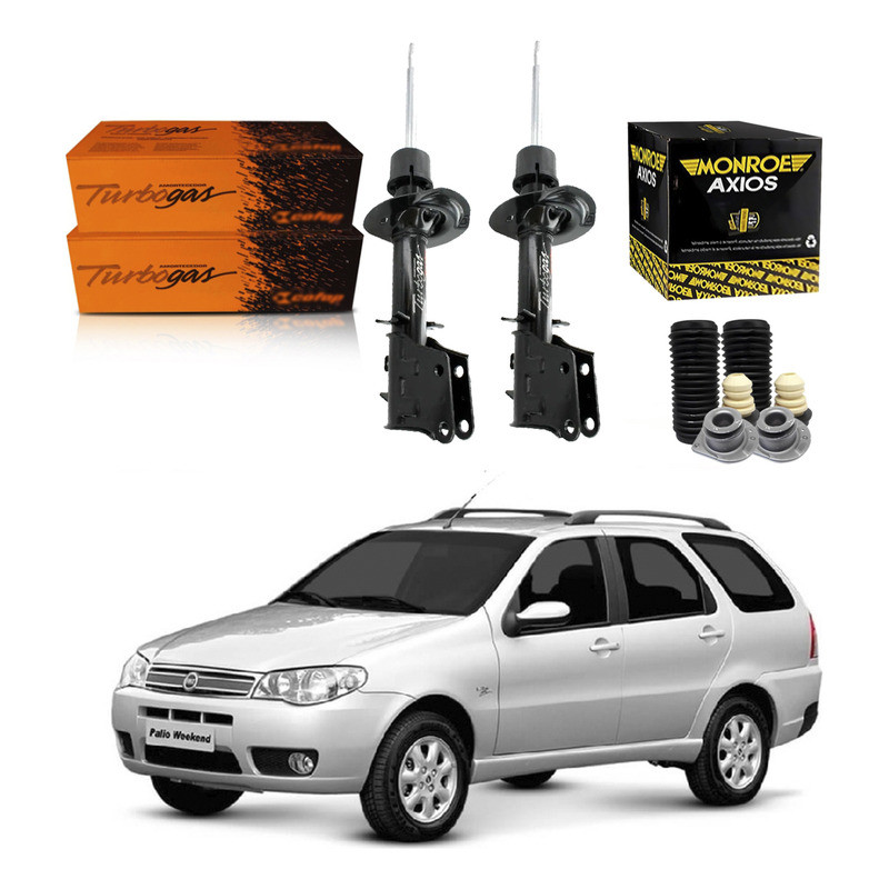 Kit Amortecedor Dianteiro Palio Weekend 1.4 1.8 2005 A 2010 em Oferta na Shopee